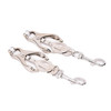 1 Pair Metal Bell Nipple Clamps With Chain Clips Flirting Teasing Sex Flirt Bondage Kit Slave Bdsm Exotic Accessories