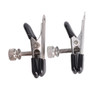 1 Pair Metal Bell Nipple Clamps With Chain Clips Flirting Teasing Sex Flirt Bondage Kit Slave Bdsm Exotic Accessories