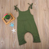 Baby Clothing Newborn Baby Boy Girl Sleeveless Romper Lace Jumpsuit Clothes Sunsuit Outfit 0-24M
