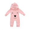 Baby Clothing Cute Toddler Infant Boys Girls Clothes Long Sleeve Bear Hooded Romper Jumpsuit Outfits