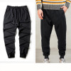 2017 Spring New Arrive Elastic Waist Solid Cotton Sweatpants Men Black Grey Fashion Joggers Hip hop Streetwear Plus Size XXXXL