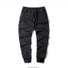 2017 Spring New Arrive Elastic Waist Solid Cotton Sweatpants Men Black Grey Fashion Joggers Hip hop Streetwear Plus Size XXXXL