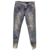 2017 Spring New Arrival Fashion Design Women Ripped Holes Pearl Tassel Skinny Slim Jeans High Waist Denim Pants Trouser 2017 Spring New Arrival Fashion Design Women Ripped Holes Pearl Tassel Skinny Slim Jeans High Waist Denim Pants Trouser