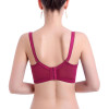 Hot 2016 New Sexy Ladies Big Size 3/4 Cup Lace Push Up Bra Women Black Bralette Deep V Bras Underwear Large Cup C D Plus Size