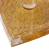 Hot 12 Holes Acrylic Pen Holder Heart Gold Rest Stand Display Makeup Nail Gel Brush Holder Home Office Pen Holder
