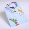 Dioufond Cotton Women's Blouse Animal Print Shirt Women Casual Stripe Shirt Female Owl Printed Shirt Women Blouses Summer Ladies Dioufond Cotton Women's Blouse Animal Print Shirt Women Casual Stripe Shirt Female Owl Printed Shirt Women Blouses Summer Ladies