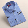 Dioufond Cotton Women's Blouse Animal Print Shirt Women Casual Stripe Shirt Female Owl Printed Shirt Women Blouses Summer Ladies Dioufond Cotton Women's Blouse Animal Print Shirt Women Casual Stripe Shirt Female Owl Printed Shirt Women Blouses Summer Ladies