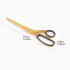 DINIWELL Nordic Style Stainless steel Sewing Scissors For Fabric Linings Leather Craft Household