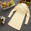 New 2017 Autumn Winter Kids Children Sweater Knitted Dress For Girls Long Warm Princess Dress Big Teenager Girls Clothes 30