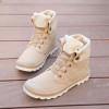 New 2017 Autumn Winter Boots Men Canvas Shoes Fashion Ankle Boots Warm Plush for Cold Winter Mens Boots Male Brand Footwear K090