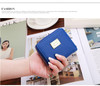 2017Fashion Women wallet small three fold PU leather coin wallet women purse brand designed female coin purse wallet