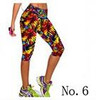 2017 Yomsong Floral Printing Capris Leggings Lady's  Casual Stretched Pants  Elastic Cropped Leggings  Women  Legging RL156