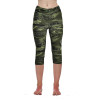 2017 Yomsong Floral Printing Capris Leggings Lady's  Casual Stretched Pants  Elastic Cropped Leggings  Women  Legging RL156