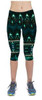 2017 Yomsong Floral Printing Capris Leggings Lady's  Casual Stretched Pants  Elastic Cropped Leggings  Women  Legging RL156