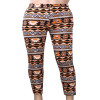 2017 Xmas Fashion Winter Warm Womens Christmas Snowflake Print Knitted Leggings Cotton Pants Xmas Gift