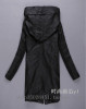 Lovers Long Leather Jacket Natural Sheepskin Leather Jacket Cool Hooded Genuine Leather Jacket For Women And Men