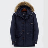 Large Size Jacket Mens Clothing Winter Long Coat Parkas Snow Clothes Outwear Overcoat Windbreaker Warm Thick Hoodies Fur Collar