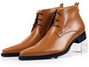 Large size EUR46 Pointed Toe mens dress shoes brown / black mens ankle boots wedding shoes genuine leather mens business shoes Large size EUR46 Pointed Toe mens dress shoes brown / black mens ankle boots wedding shoes genuine leather mens business shoes