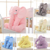 Large Plush Elephant Toy Kids Sleeping Back Cushion Elephant Doll PP Cotton Lining Baby Doll Stuffed Animals 65 cm Kids Toys