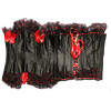 Lace Corpete Steampunk Corset Front Overbust Corselet Sexy corsage Corsets Black Bustiers Waist Trainer Corsetto Gothic Bustier