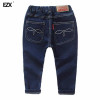 spring autumn New Style boys Girls Jeans Kids Clothing children Skinny Pants Elastic Waist Fashion Trousers For Baby Girl E38