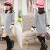 Spring Autumn Girls Clothes Long Sleeve Kids Dresses for Girls 2017 New Arrival Fashion Childrens T-shirts Dress
