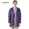 AILORIA 2017 Winter Long Spring Autumn Overcoat Women Ultra Light 90% White Duck Down Coat Jackets Duck Down Jacket For Women