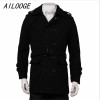 AILOOGE Winter Jacket Men Thick Long Trench Coat Warm Jacket Casual Outerwear Double-breasted Coat Windproof Slim Mens Overcoat AILOOGE Winter Jacket Men Thick Long Trench Coat Warm Jacket Casual Outerwear Double-breasted Coat Windproof Slim Mens Overcoat