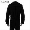 AILOOGE Winter Jacket Men Thick Long Trench Coat Warm Jacket Casual Outerwear Double-breasted Coat Windproof Slim Mens Overcoat AILOOGE Winter Jacket Men Thick Long Trench Coat Warm Jacket Casual Outerwear Double-breasted Coat Windproof Slim Mens Overcoat
