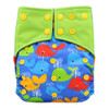 AI2 Cloth Diapers Infant Baby Reusable Diaper Nappies Character Print Washable Bamboo Charcoal Pocket Diapers Cover 0-3Years