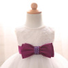 Ai Meng Baby Toddler Girl White Dress For Baptism 1 2 Year Birthday Gift Infant Kids Party Wear Dresses Girls Clothes Baby Frock