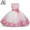 Ai Meng Baby Flower Baby Girl Christening Gown Baptism Clothes Newborn Baby Girl 1 Year Birthday Dress Infant Party Dresses Wear