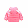 Bibihou Girls Winter Jackets Boys Cartoon Style Girl Fashion Outerwear Baby Girls Clothes Hooded Jacket for Girls Cotton Parkas