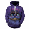 BIANYILONG Space Galaxy 3d Sweatshirts Men/Women Hoodies With Hat Print Stars Nebula Autumn Winter Loose Thin Hooded Hoody Tops
