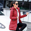 AISHGWBSJ Winter Cotton Warm Overwear Jackets Winter Long Coats Women Hooded Padded-Cotton Parkas Female Thicker 2017 New PL128