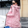 AISHGWBSJ Winter Cotton Warm Overwear Jackets Winter Long Coats Women Hooded Padded-Cotton Parkas Female Thicker 2017 New PL128