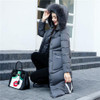 AISHGWBSJ 2017 winter military green parka for women fur collar long jackets with hat female thicker hooded coats cotton PL015