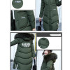 AISHGWBSJ 2017 winter military green parka for women fur collar long jackets with hat female thicker hooded coats cotton PL015