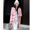AISHGWBSJ 2017 New Hooded Cotton Coat Winter Coats Warm Parka Mujer Invierno Medium-Long Jackets for Women Padded Overwear PL145