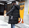 AISHGWBSJ 2017 New Hooded Cotton Coat Winter Coats Warm Parka Mujer Invierno Medium-Long Jackets for Women Padded Overwear PL145