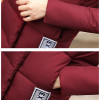 AISHGWBSJ 2017 New Hooded Cotton Coat Winter Coats Warm Parka Mujer Invierno Medium-Long Jackets for Women Padded Overwear PL145
