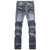 AIRGRACIAS Brand Spring Summer Retro Nostalgia Straight Denim Jeans Men Size 28-38 Casual Men Long Pants Trousers Biker Jean