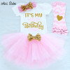 Aini Babe Newborn Infant Clothing Toddler Girl Dresses 1 Year Birthday Party Clothes 4Pcs Tutu Dress Baby 1st Birthday Outfits Aini Babe Newborn Infant Clothing Toddler Girl Dresses 1 Year Birthday Party Clothes 4Pcs Tutu Dress Baby 1st Birthday Outfits
