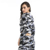HziriP Streetwear Women Sweatshirt 2017 New Autumn Winter Long Sleeve Camouflage Crop Top Hoodie Plus Velvet Short Sweatshirts