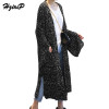 HziriP 2017 Autumn Open Stitch 3 Colors Women Sweater Slim Lady Long Knitted Cardigans Tops Casual Poncho Female Solid Sweater