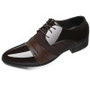 2017 Classical Wedding Flat Shoes Men Dress Luxury Men'S Business Oxfords Casual Shoe Black / Brown Leather Derby Shoes