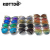 2017 Classic Cat Eye Metal Women Sunglasses Brand Designer Retro Vintage Glasses Sunglasses Women Mirror Rose Gold Oculos de sol