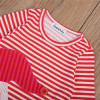 2017 Christmas Girl Dress Bebes Baby Girl Striped Dresses Long Sleeve Cute Cotton Dresses Kids Dress For Girls Xmas Vestido 1-7Y