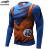 WAIBO BEAR New dragon ball t shirt Men armor 3d t-shirt printed compression shirt tops Fitness tight tee shirt homme