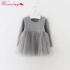 Kids Girls Princess Dresses Infant Dress Newborn Girls Clothes Baby Cotton Long Sleeve Clothing 0-4 Years